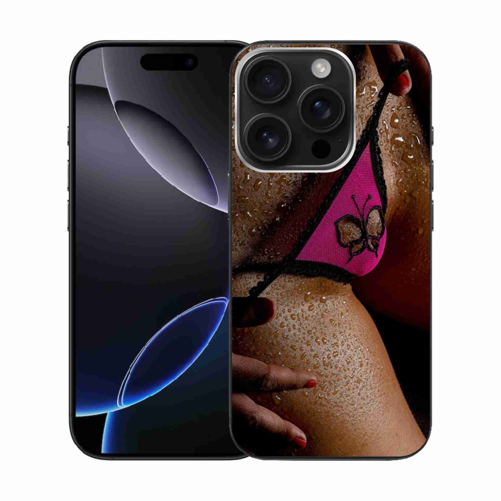 Gélový kryt mmCase na iPhone 16 Pro - sexy žena