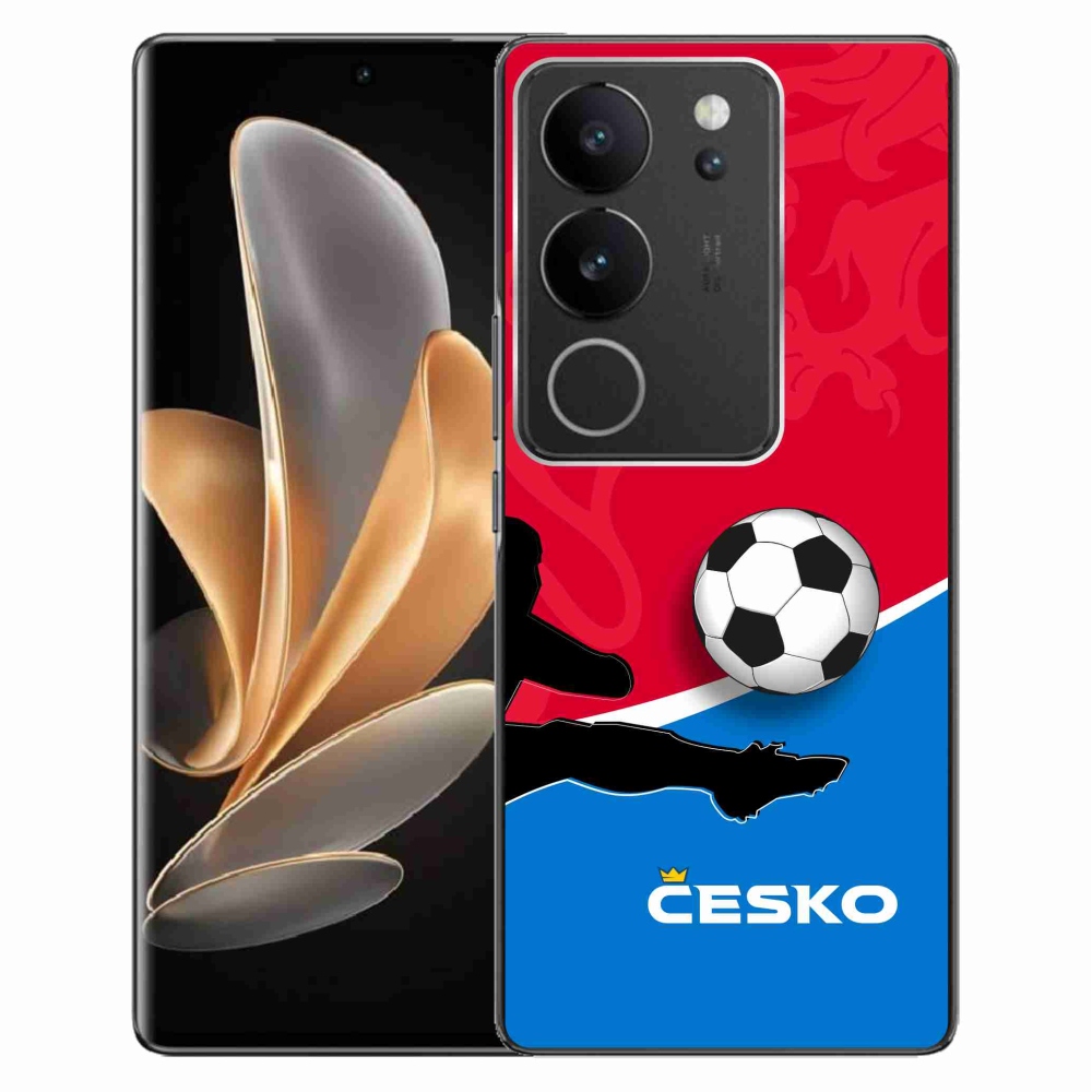 Gélový kryt mmCase na Vivo V29 5G - futbal Česko 2