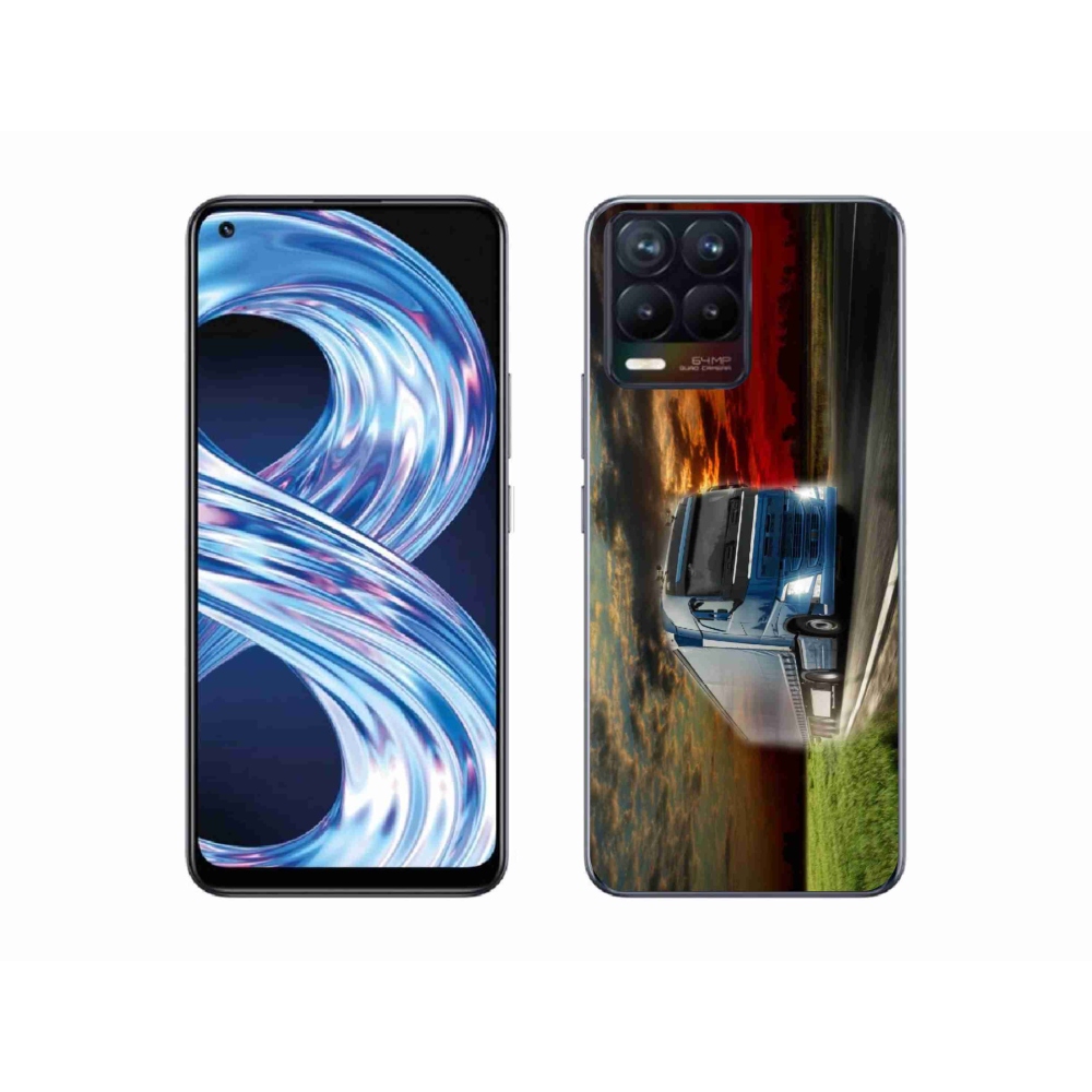 Gélový kryt mmCase na Realme 8 Pro - kamión 4