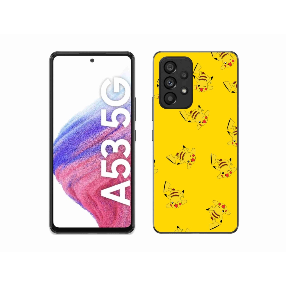 Gélový kryt mmCase na Samsung Galaxy A53 5G - pikachu