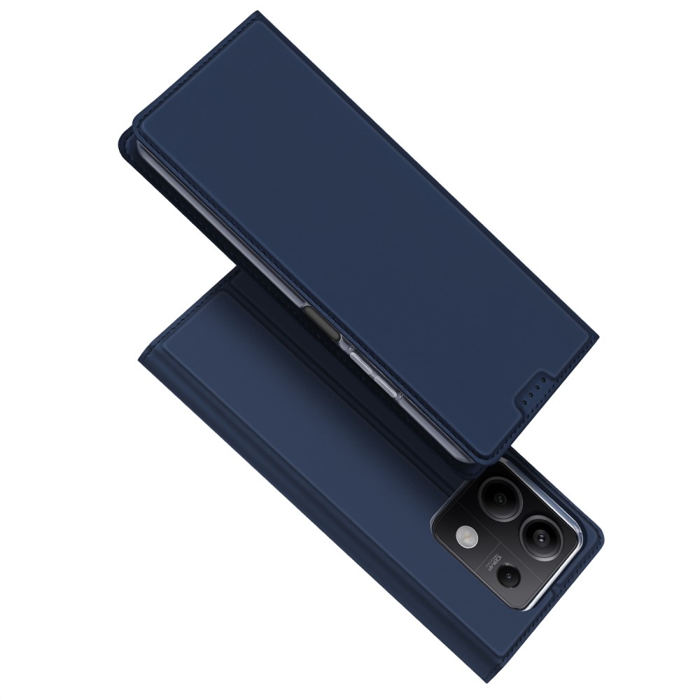 DUX knižkové púzdro na Xiaomi Redmi Note 13 5G - tmavomodré