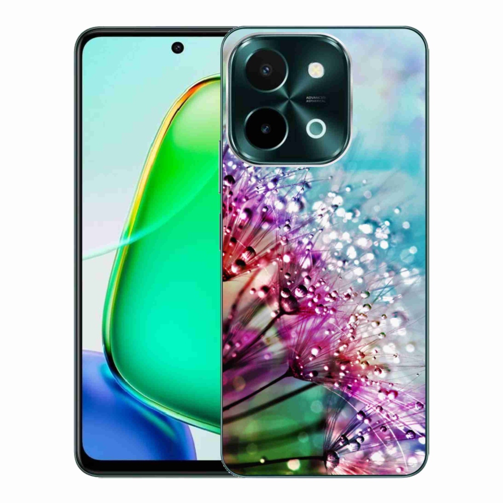 Gélový kryt mmCase na Vivo Y28 - farebné kvety