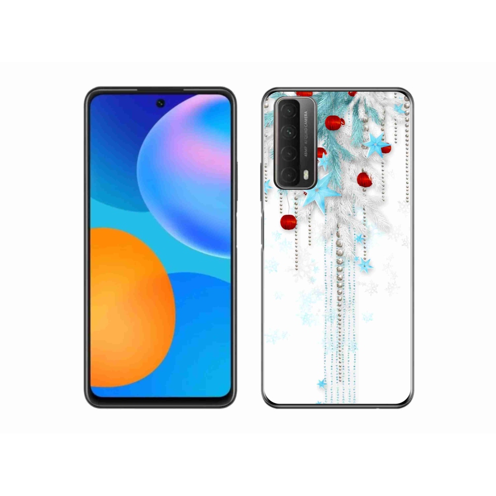 Gélový kryt mmCase na Huawei P Smart (2021) - vianočné ozdoby