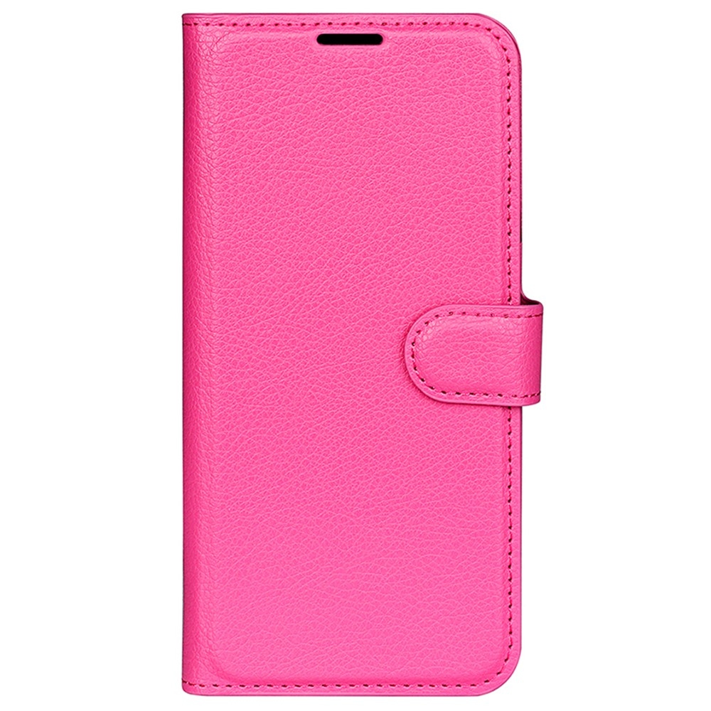 Litchi knižkové púzdro na Motorola Moto G85 5G - rose