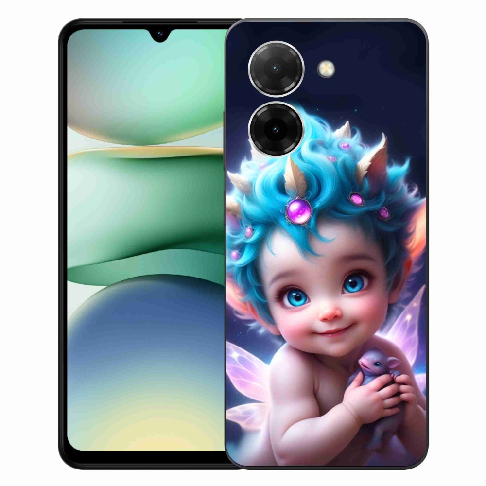 Gélový kryt mmCase na Xiaomi Redmi A5 - dieťa s motýlími krídlami