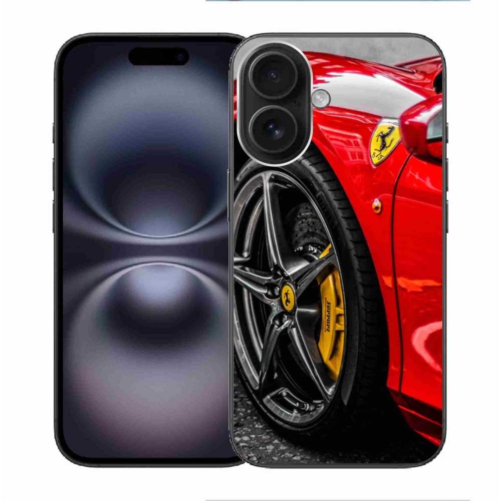 Gélový kryt mmCase na iPhone 16 - auto 1