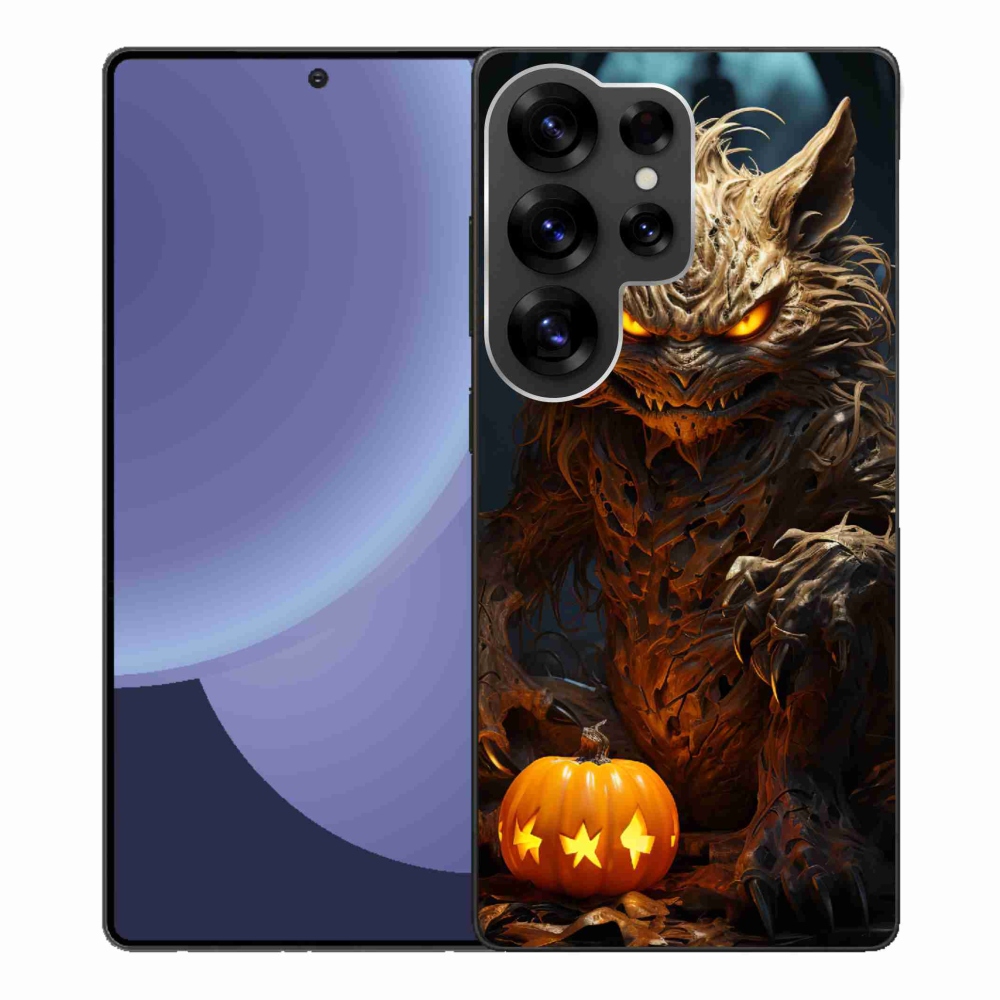 Gélový kryt mmCase na Samsung Galaxy S25 Ultra - halloweenska príšera