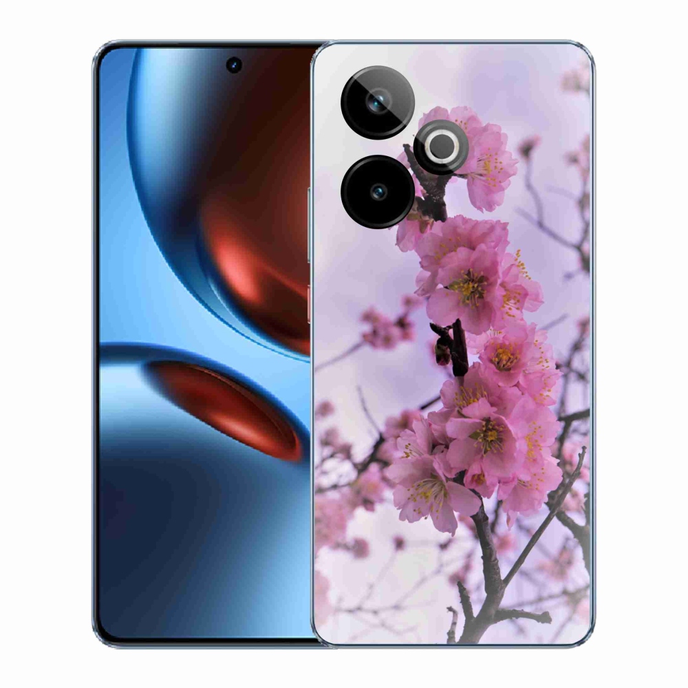 Gélový kryt mmCase na Realme GT 7 5G/GT 7T 5G - kvety 7