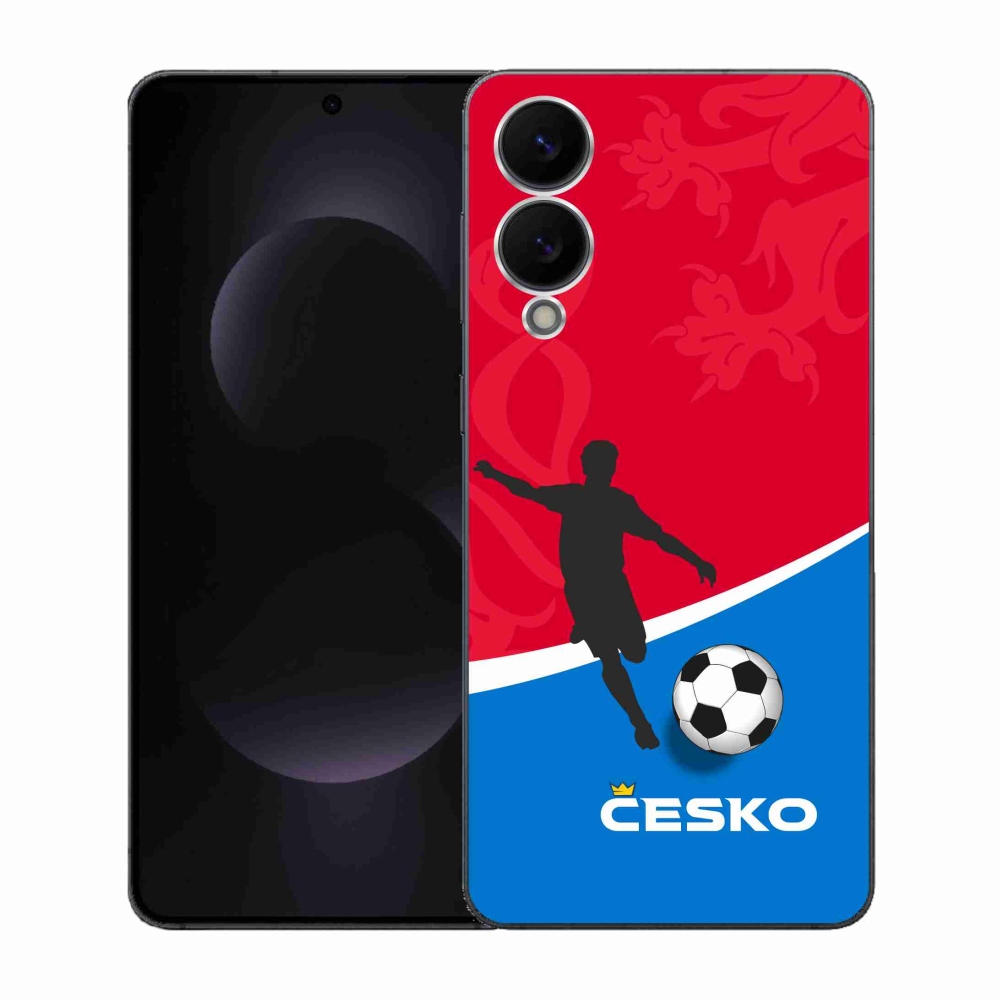 Gélový kryt mmCase na Samsung Galaxy S25 Edge - futbal Česko