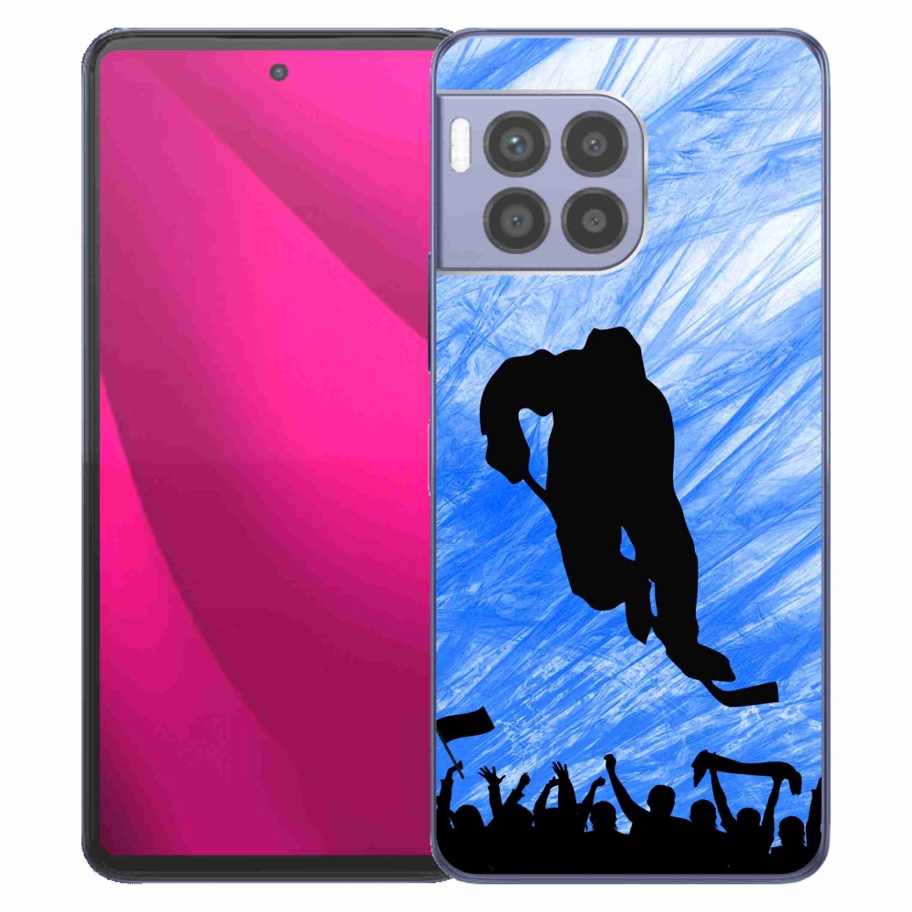 Gélový kryt mmCase na T-Mobile T Phone 2 Pro - hokejový hráč