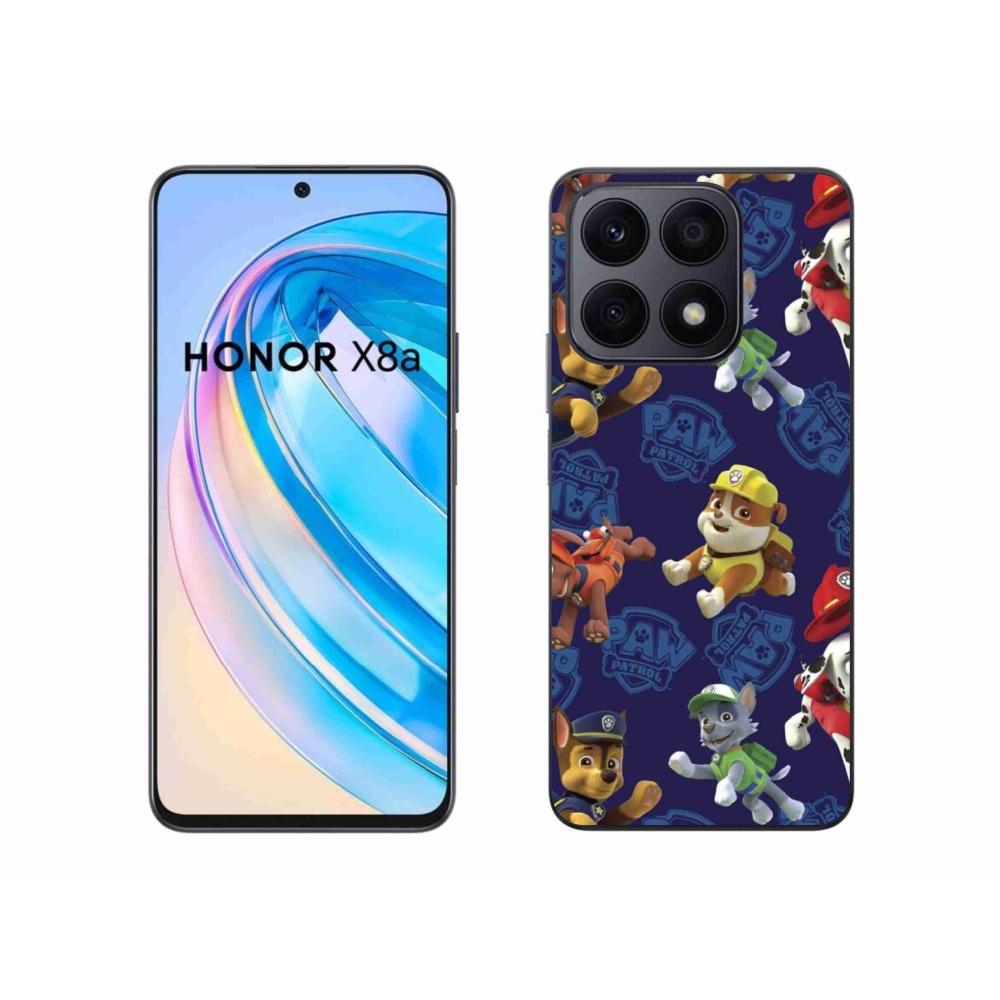 Gélový kryt mmCase na Honor X8a - labková patrola 1