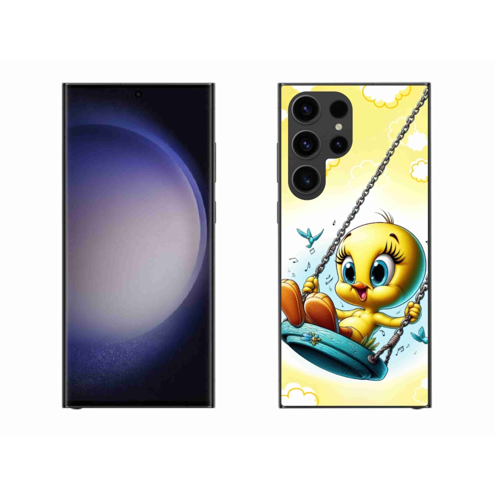 Gélový kryt mmCase na Samsung Galaxy S23 Ultra 5G - tweety