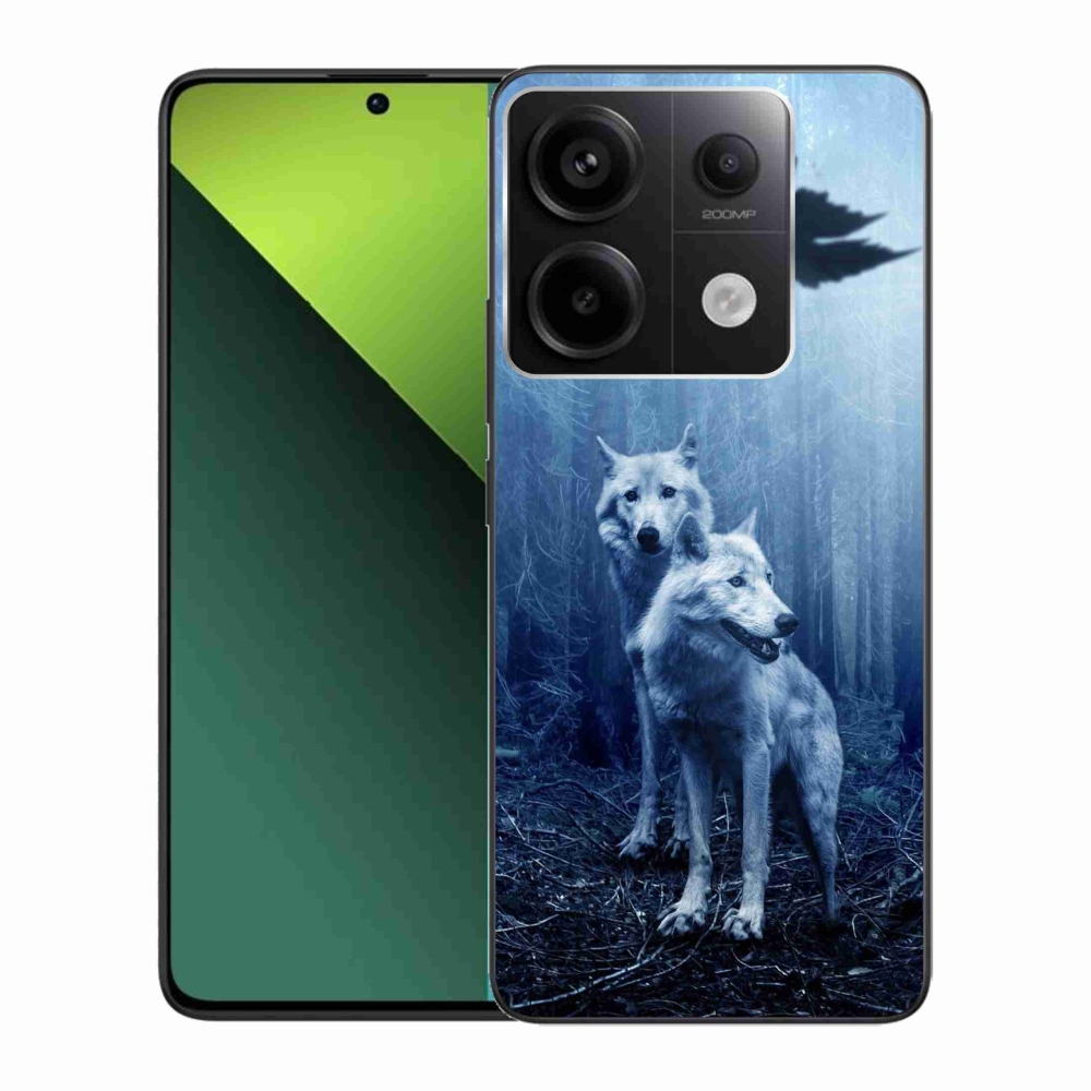 Gélový kryt mmCase na Xiaomi Redmi Note 13 Pro 5G/Poco X6 5G - vlci v lese