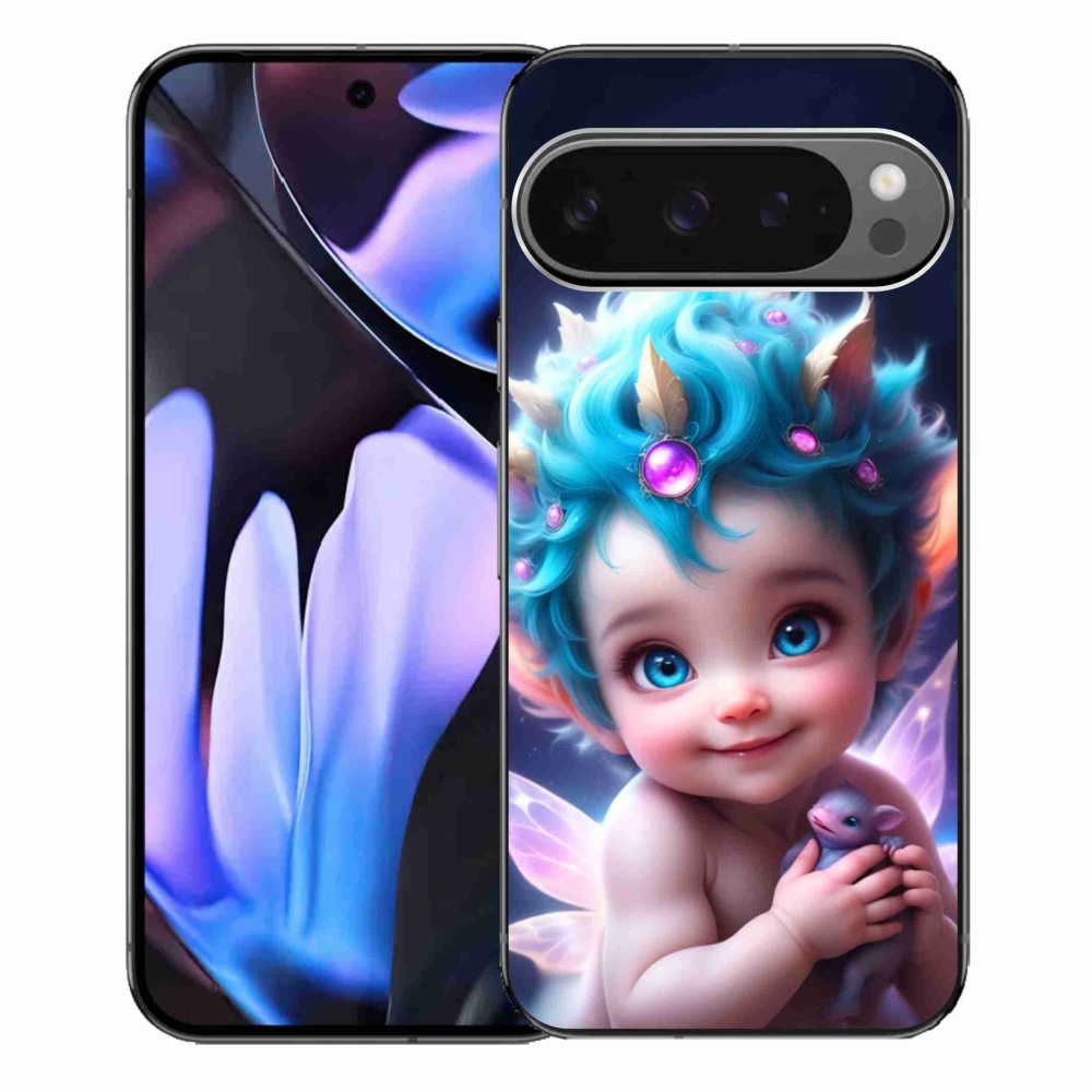Gélový kryt mmCase na Google Pixel 9 Pro XL - dieťa s motýlími krídlami