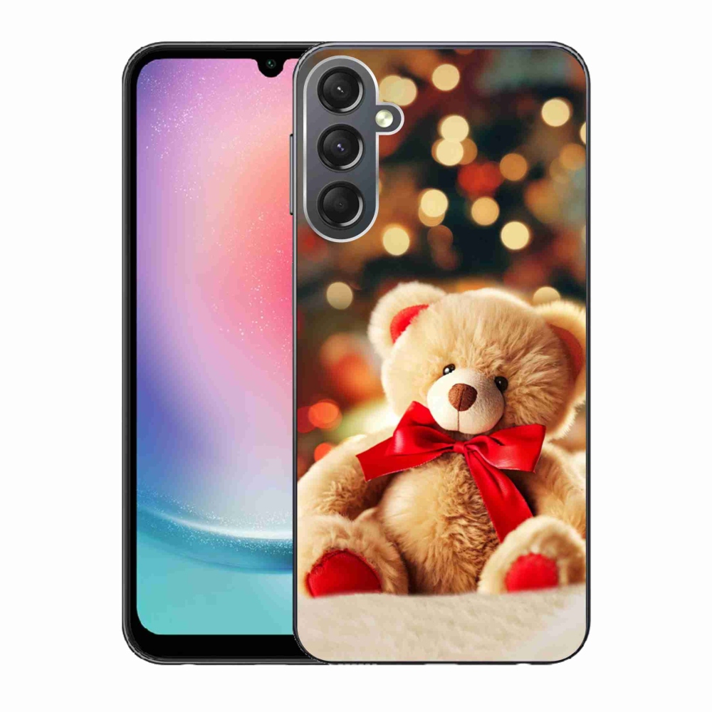 Gélový kryt mmCase na Samsung Galaxy A24 - plyšový medvedík