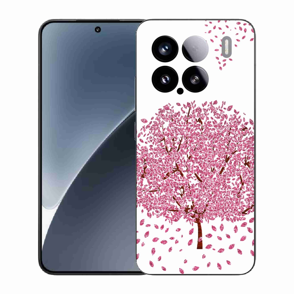 Gélový kryt mmCase na Xiaomi 15 - kreslený strom s listami