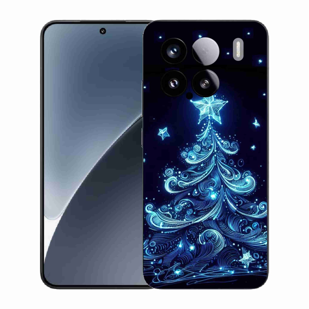Gélový kryt mmCase na Xiaomi 15 - neónový vianočný stromček 4