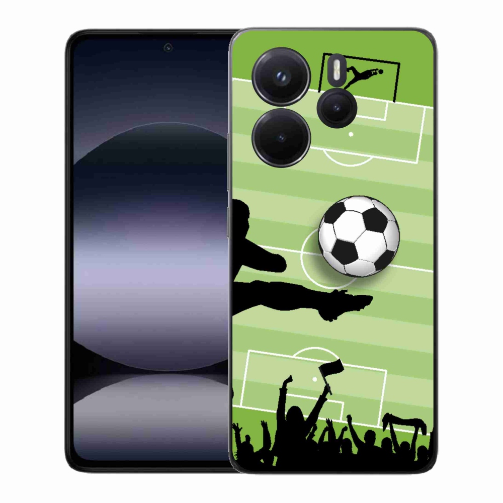 Gélový kryt mmCase na Xiaomi Redmi Note 14 - futbal 3
