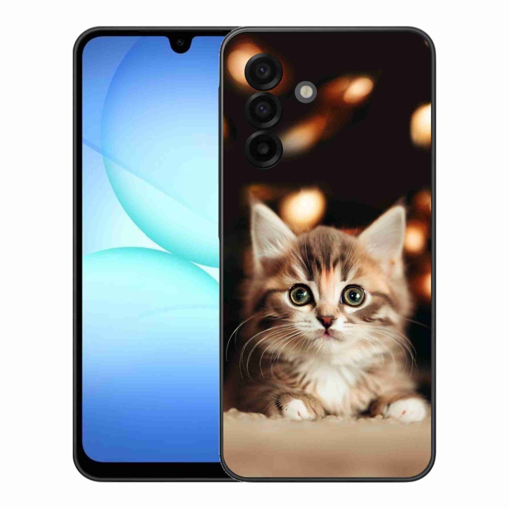 Gélový kryt mmCase na Samsung Galaxy A17 5G - roztomilé mačiatko 2