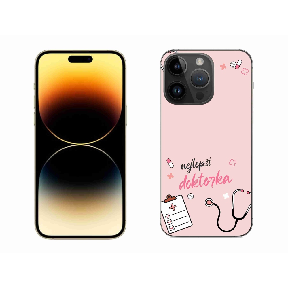 Gélový kryt mmCase na iPhone 14 Pro Max 6.7 - najlepšia doktorka