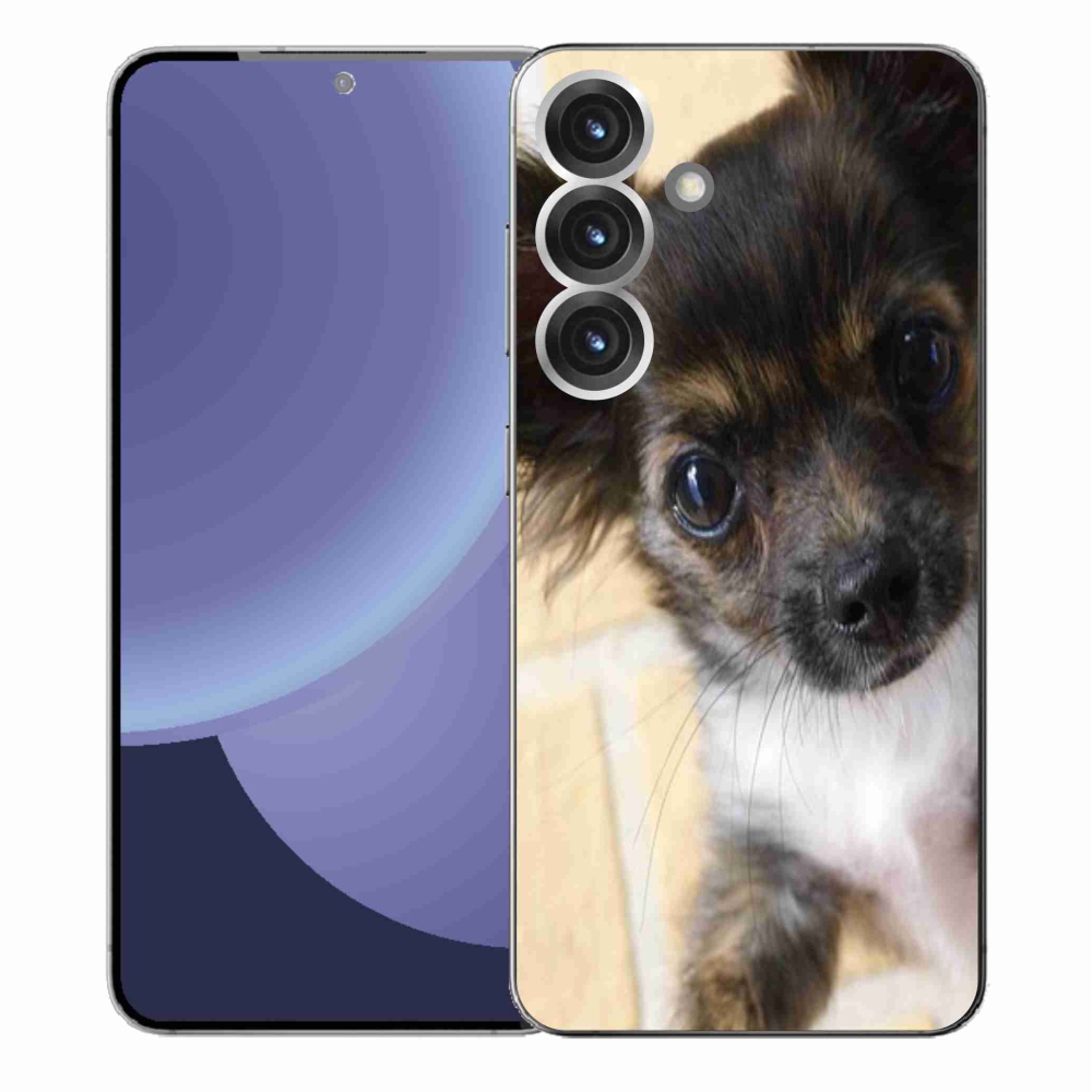 Gélový kryt mmCase na Samsung Galaxy S25+ - čivava 2