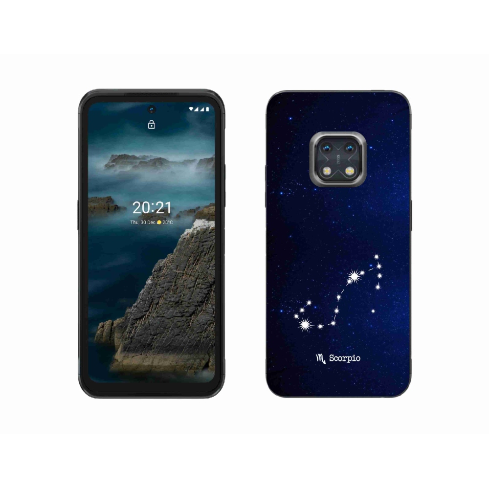 Gélový kryt mmCase na Nokia XR20 - súhvezdie Škorpióna