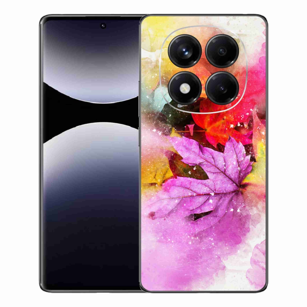Gélový kryt mmCase na Xiaomi Redmi Note 14 Pro - farebné listy