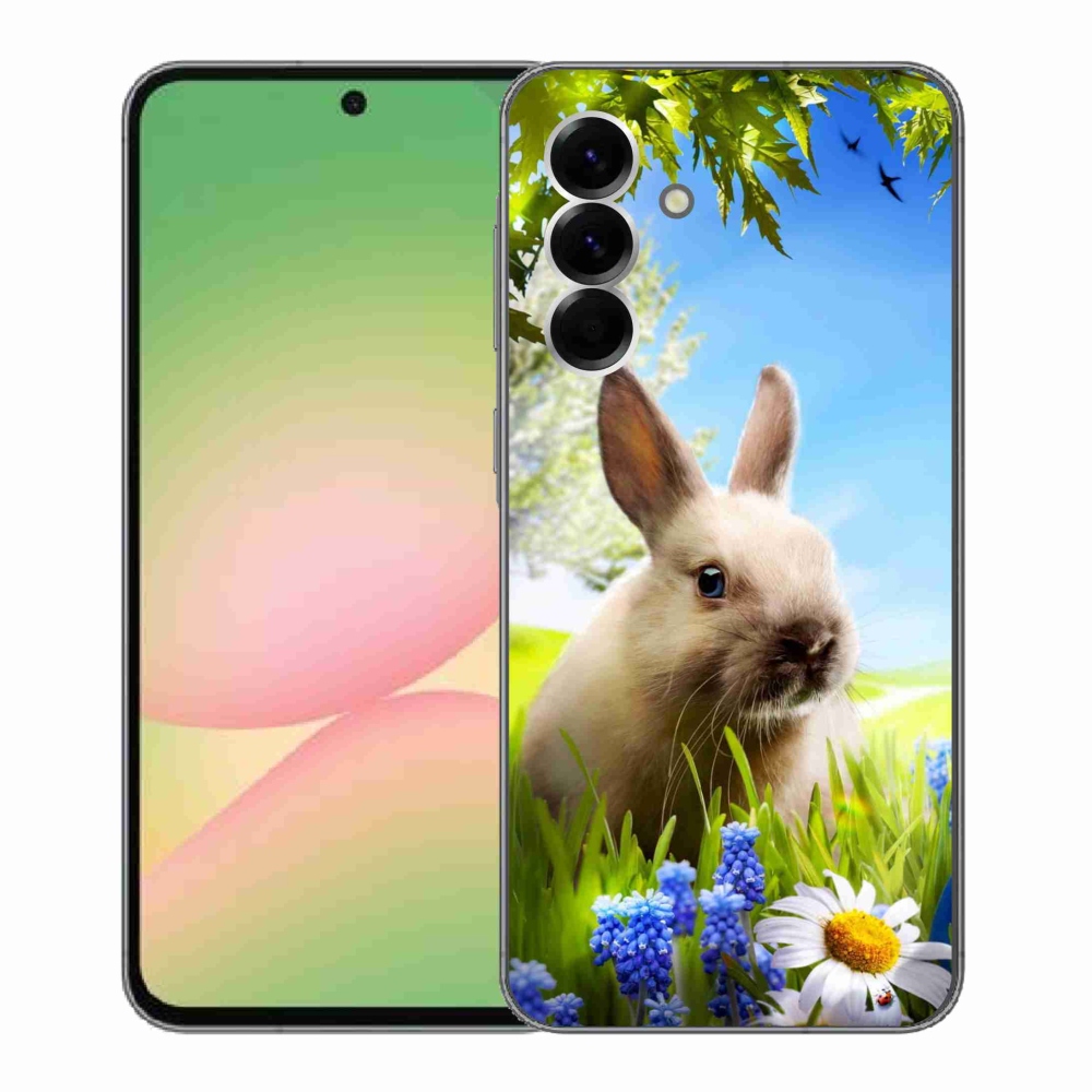Gélový kryt mmCase na Samsung Galaxy A56 5G - zajačik
