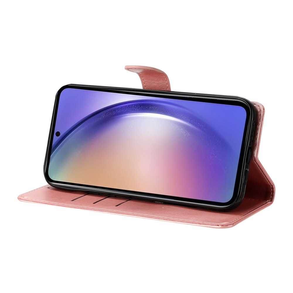 Floralis knižkové púzdro na Xiaomi 15T - ružovozlaté