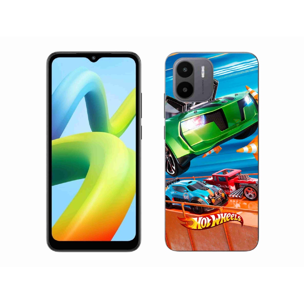 Gélový kryt mmCase na Xiaomi Redmi A1 - hot wheels 1