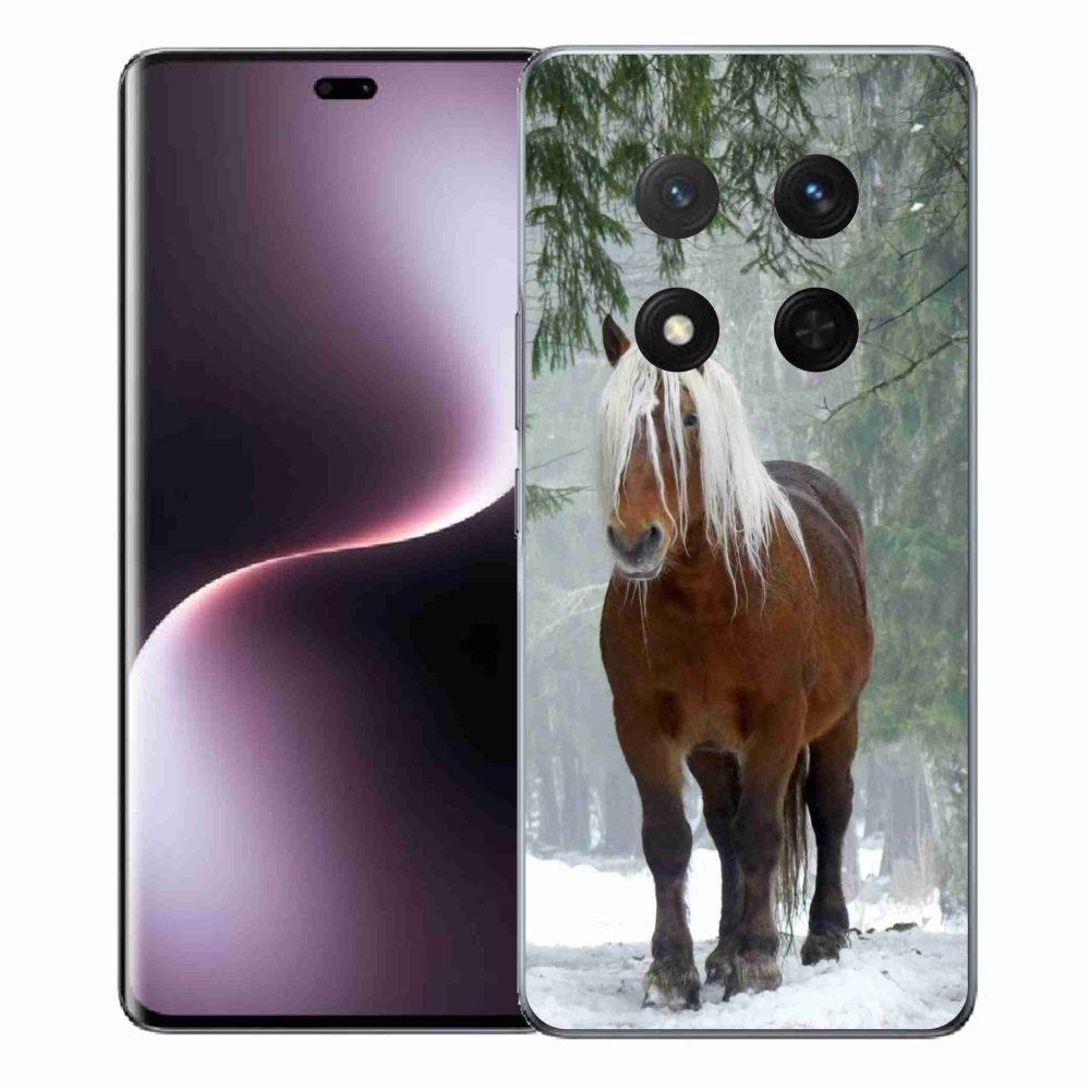 Gélový kryt mmCase na Honor Magic 7 Lite 5G - kôň v lese