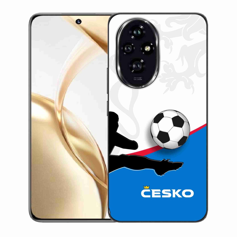 Gélový kryt mmCase na Honor 200 5G - futbal Česko 3