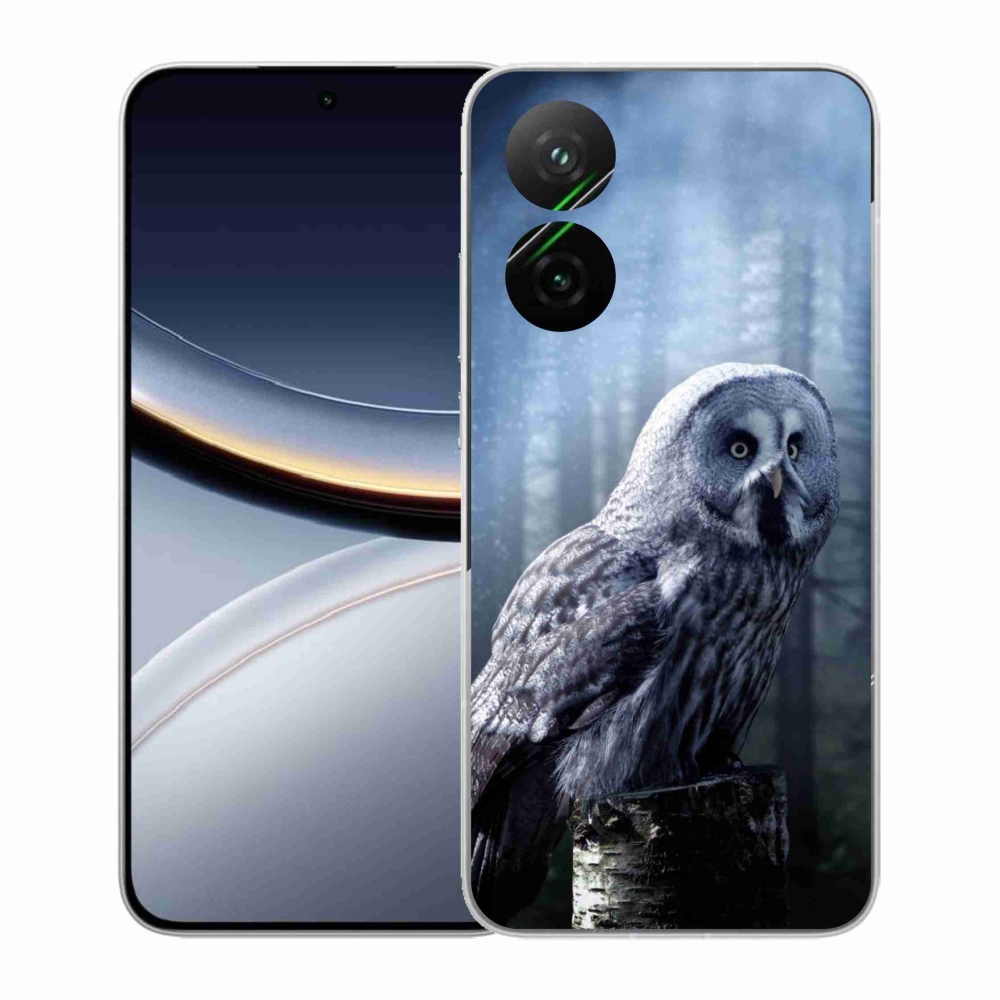 Gélový kryt mmCase na Xiaomi Poco F7 5G - sova