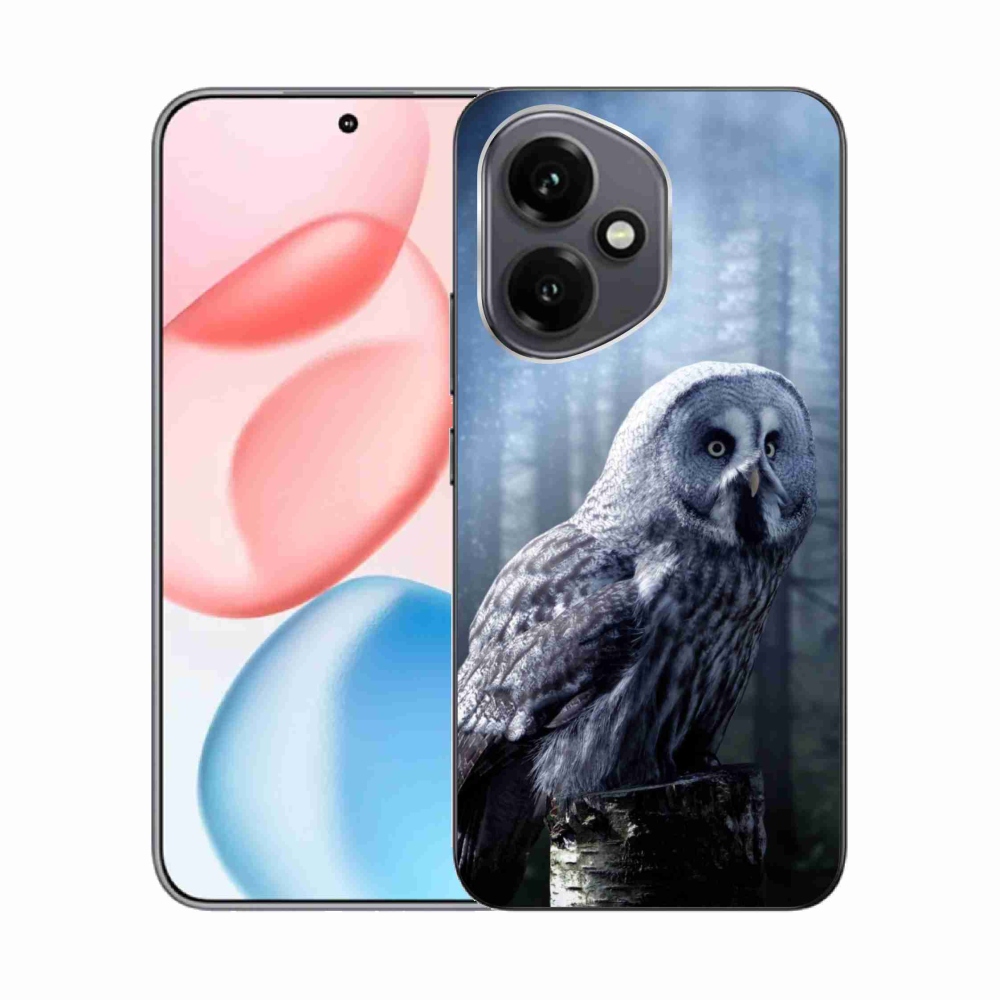 Gélový kryt mmCase na Honor 400 - sova