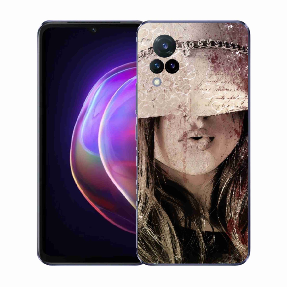 Gélový kryt mmCase na Vivo V21 4G/5G - dievča