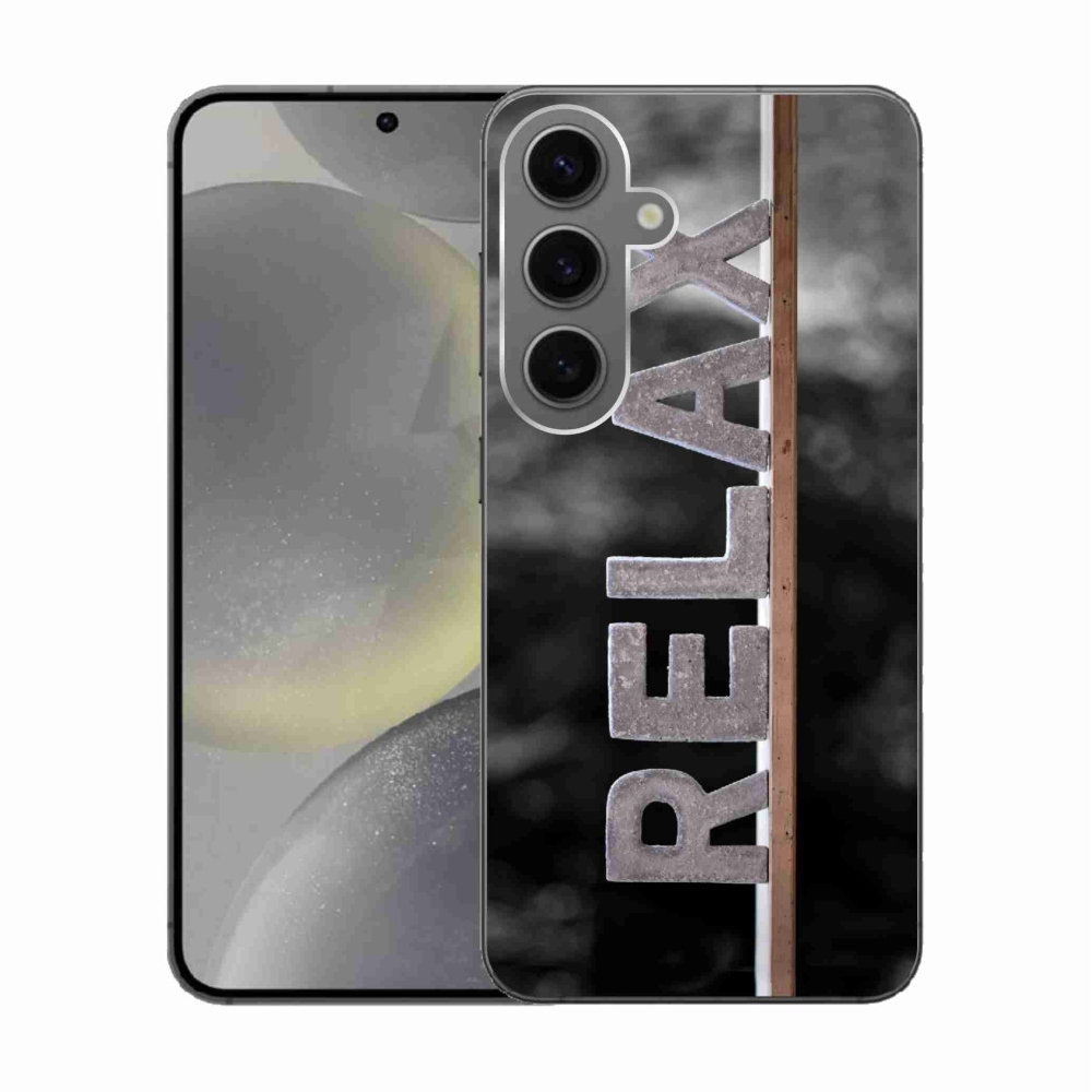 Gélový kryt mmCase na Samsung Galaxy S24 - relax 1