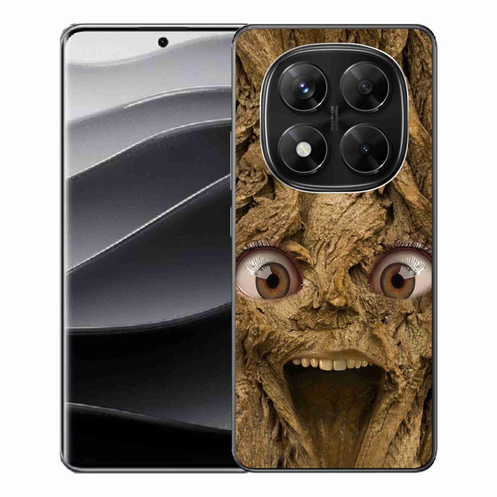 Gélový kryt mmCase na Xiaomi Redmi Note 14 Pro 5G/Poco X7 5G - veselý strom s očami