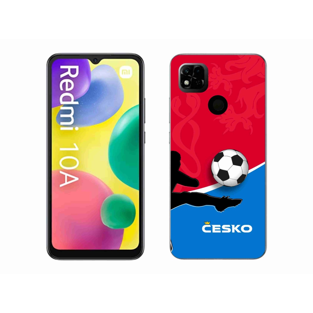 Gélový kryt mmCase na Xiaomi Redmi 10A - futbal Česko 2