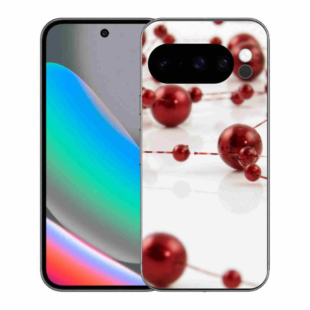 Gélový kryt mmCase na Google Pixel 10 Pro - vianočná reťaz