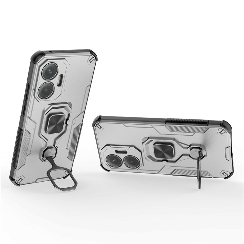 Palice odolný kryt na Xiaomi Poco F7 5G -sivý