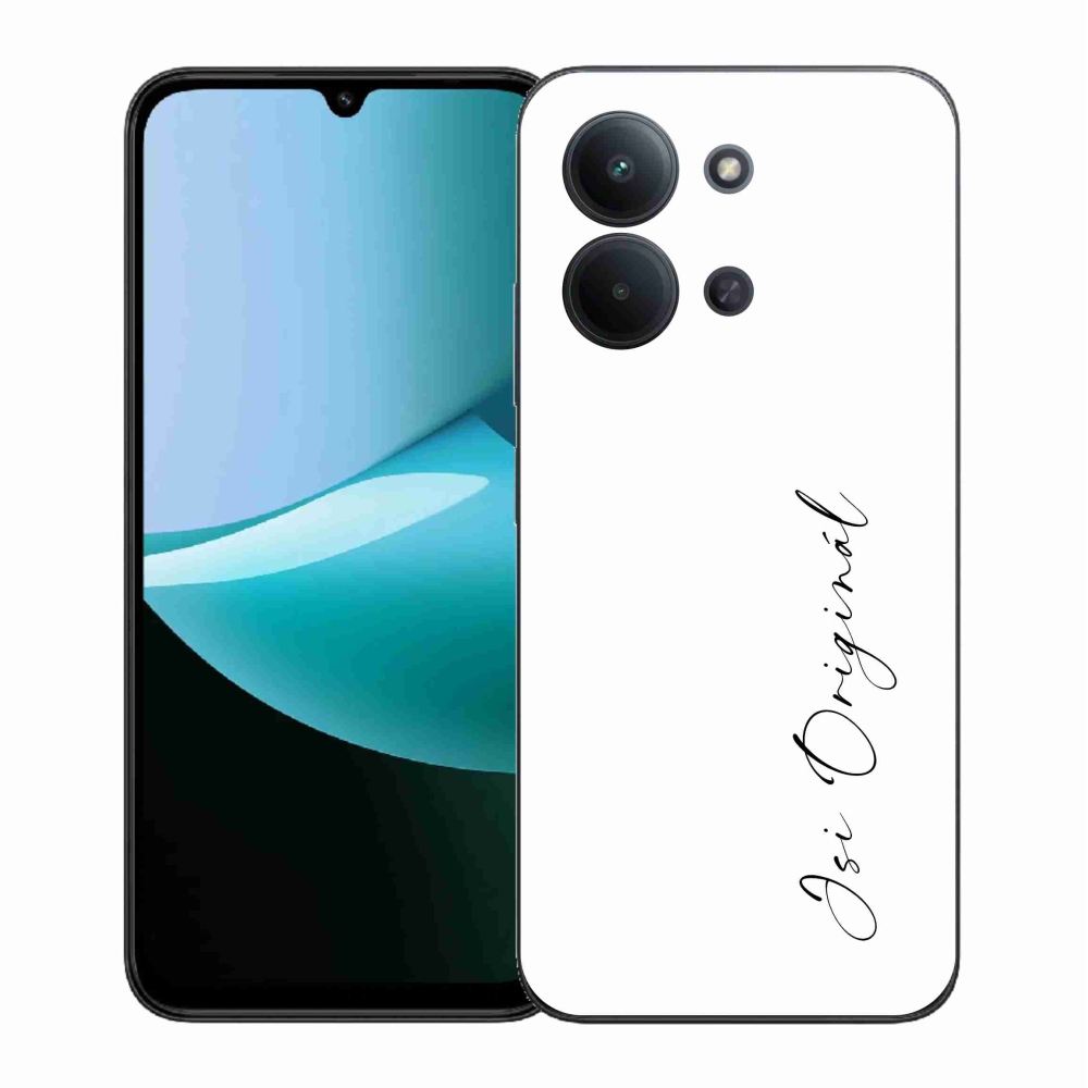 Gélový kryt mmCase na Xiaomi Redmi 15C 4G (171mm)/Poco C85 4G (171mm) - si originál biele pozadie