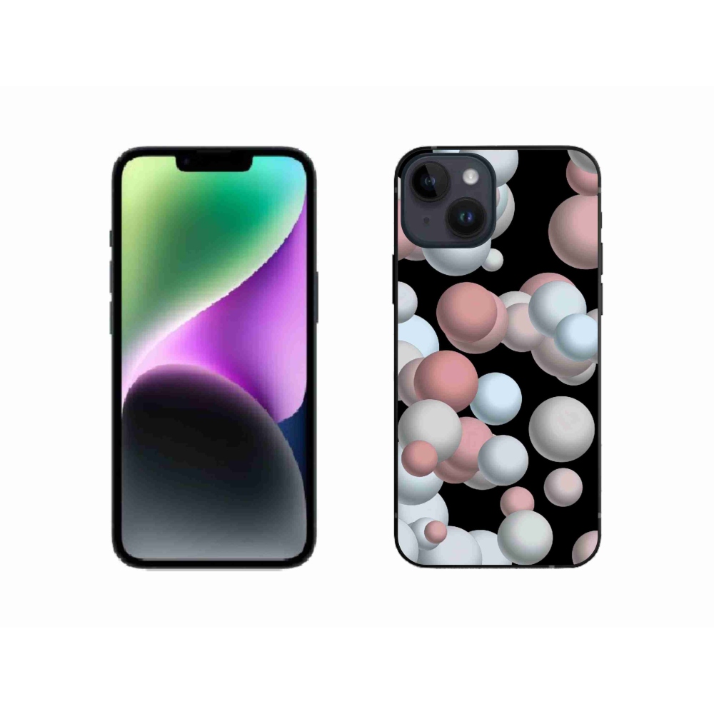 Gélový kryt mmCase na iPhone 14 - abstraktný motív 27