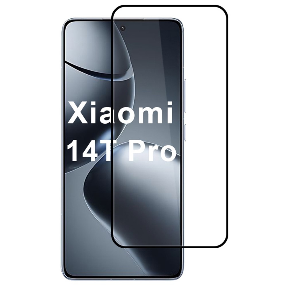 2.5D celoplošné tvrdené sklo na Xiaomi 14T/14T Pro