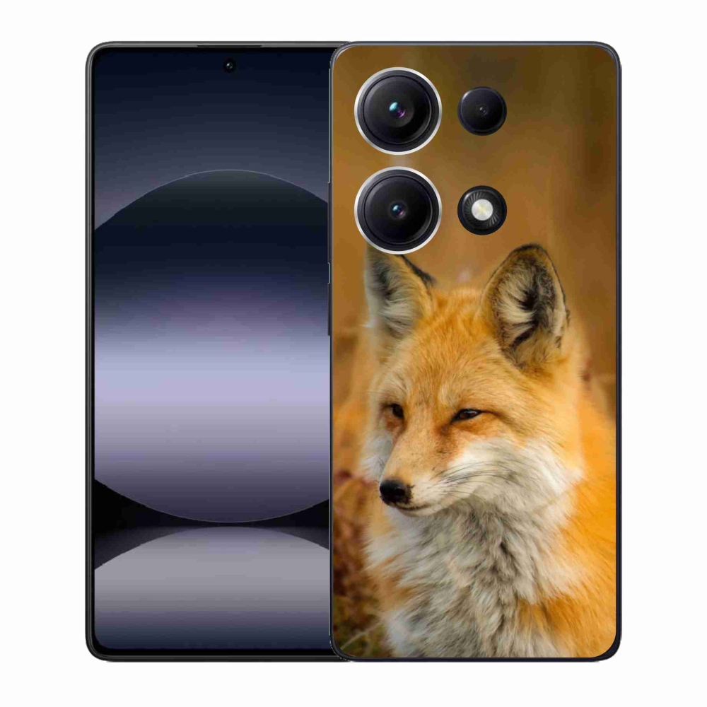 Gélový kryt mmCase na Xiaomi Redmi Note 14S - líška
