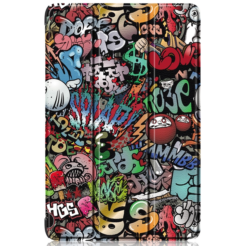 Print chytré zatváracie puzdro na Samsung Galaxy Tab S9 - graffiti