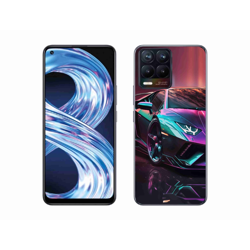 Gélový kryt mmCase na Realme 8 Pro - auto 8