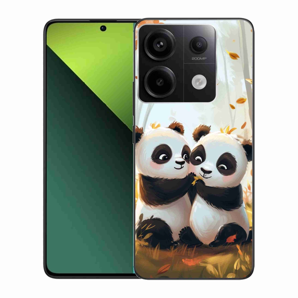 Gélový kryt mmCase na Xiaomi Redmi Note 13 Pro 5G/Poco X6 5G - pandy