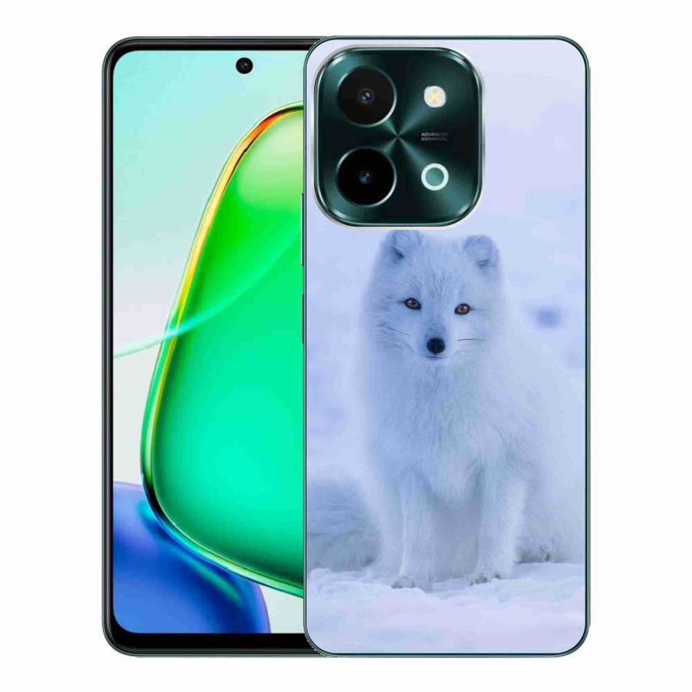 Gélový kryt mmCase na Vivo Y28 - polárna líška