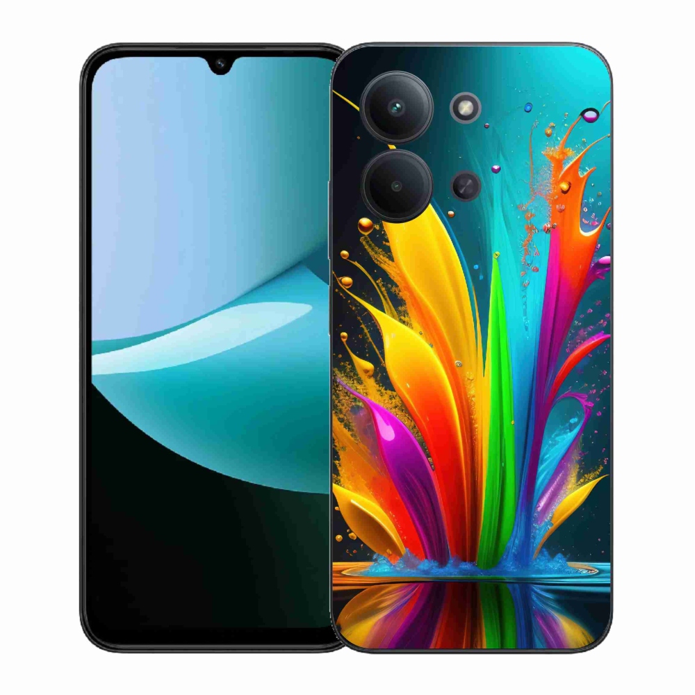 Gélový kryt mmCase na Xiaomi Redmi 15C 4G (171mm)/Poco C85 4G (171mm) - abstraktný motív 1