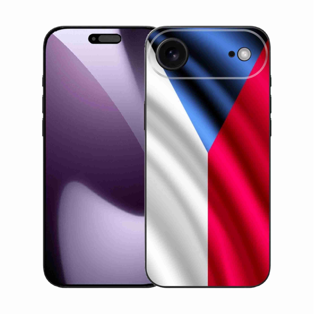 Gélový kryt mmCase na iPhone 17 Air - česká vlajka